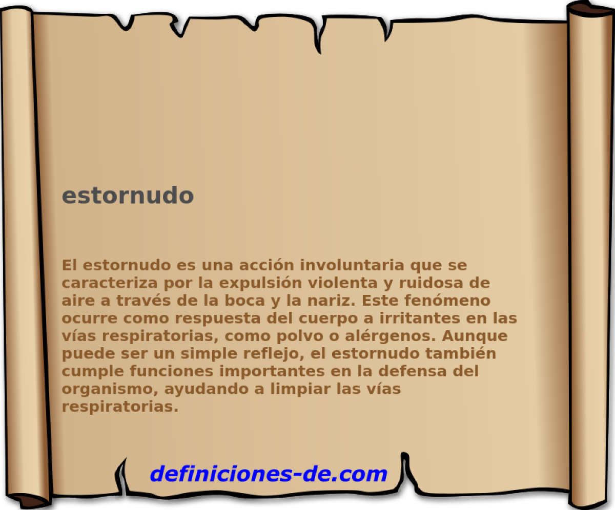 estornudo